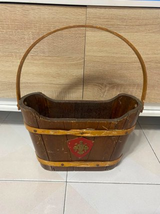 Portariviste in legno anni 70