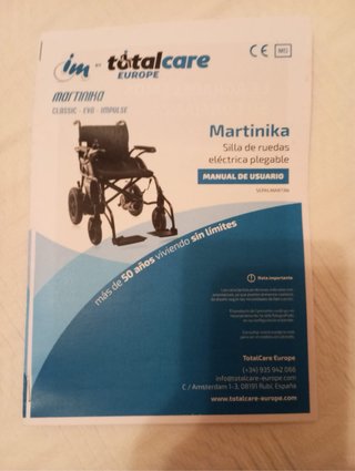 Silla de ruedas eléctrica ligera