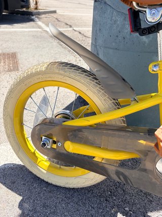 Bicicleta Stitch Amarilla