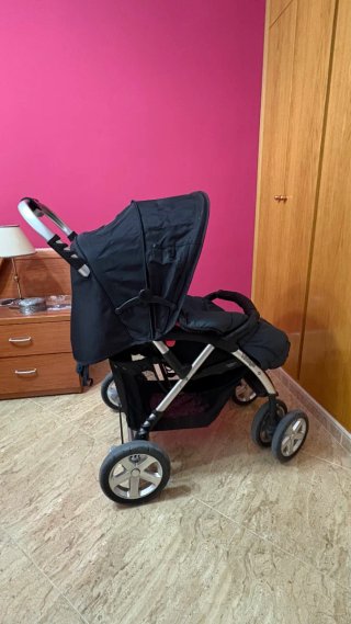Silla de paseo Mickey Mouse resistente + saco