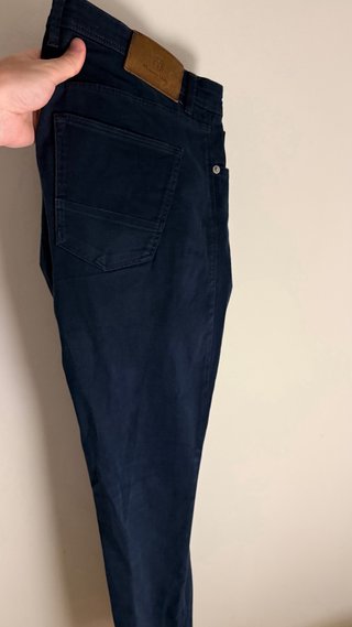 Pantalón Massimo Dutti Azul