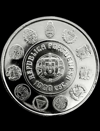 PLATA PORTUGAL 1000$ año 2000 S/C