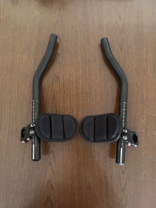 Acoples de Triatlón/Contrarreloj Negro