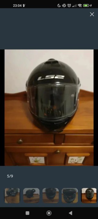 Casco Moto LS2 Modular Talla M + Cardo Freecom2