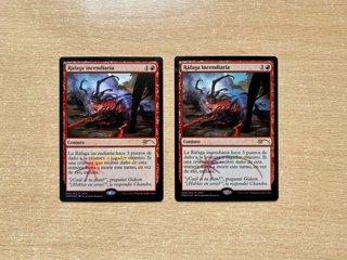 Mazo rojo blanco equipos Magic