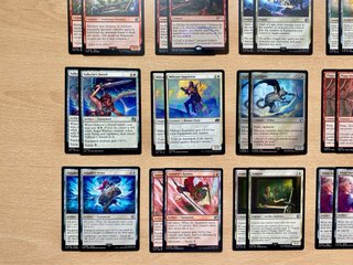 Mazo rojo blanco equipos Magic