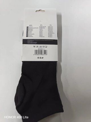 Pack 3 pares calcetines hombre negros T 40-46