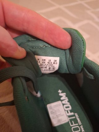 Zapatillas Puma Talla 44 Verde y Blanco