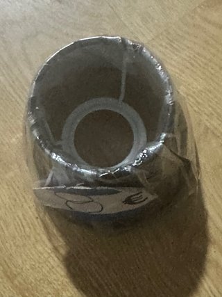 Pantalla de lámpara negra