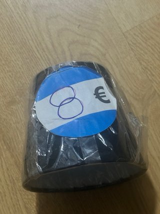 Pantalla de lámpara negra
