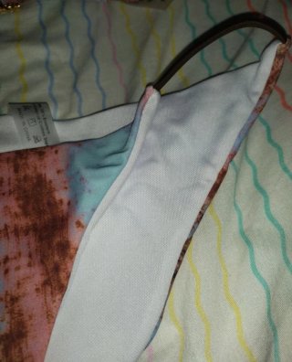 Bikini Talla M Estampado Tie-Dye nuevo