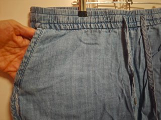Pantalón corto vaquero azul
