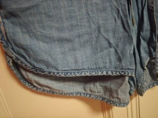 Pantalón corto vaquero azul
