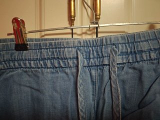Pantalón corto vaquero azul