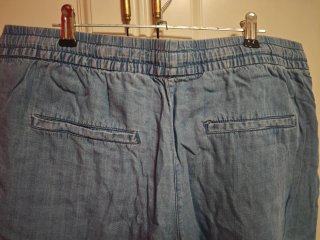 Pantalón corto vaquero azul