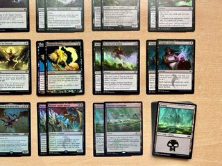 Mazo negro descartar Magic