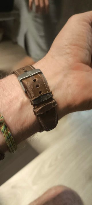 Reloj Pulsar Cronógrafo 100M Marrón Negro