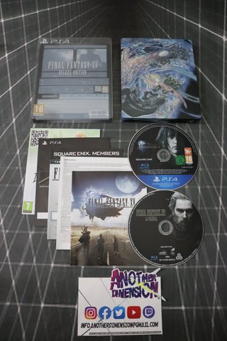 PS4 SLIM 1TB FFXV COMPLETA + EXTRAS