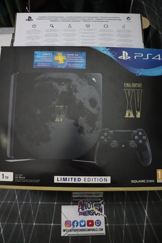 PS4 SLIM 1TB FFXV COMPLETA + EXTRAS