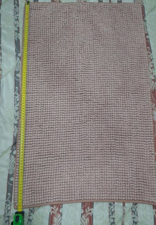 Alfombra baño Ikea Rosa 80x50 cm