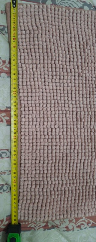 Alfombra baño Ikea Rosa 80x50 cm