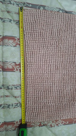 Alfombra baño Ikea Rosa 80x50 cm