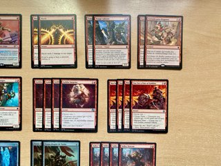 Mazo rojo trasgos goblins Magic