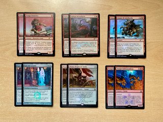 Mazo rojo trasgos goblins Magic