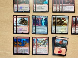 Mazo rojo trasgos goblins Magic