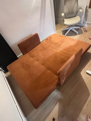Divano a 2 posti Maison du Monde terracotta
