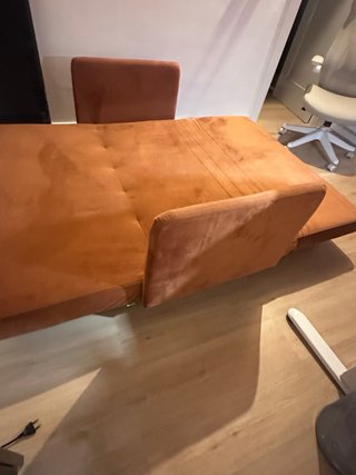 Divano a 2 posti Maison du Monde terracotta