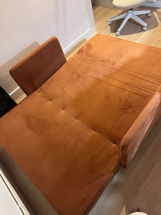 Divano a 2 posti Maison du Monde terracotta