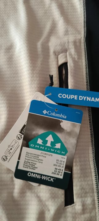 Chaqueta polar técnica Columbia Talla L