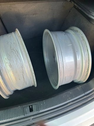 Llantas de aleación plateadas "17"