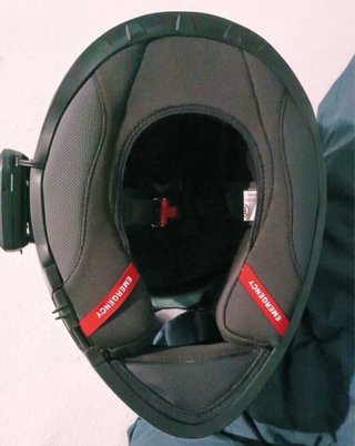 Casco de moto + intercomunicador incluido