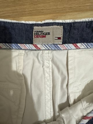 Pantalones Tommy Hilfiger Blancos
