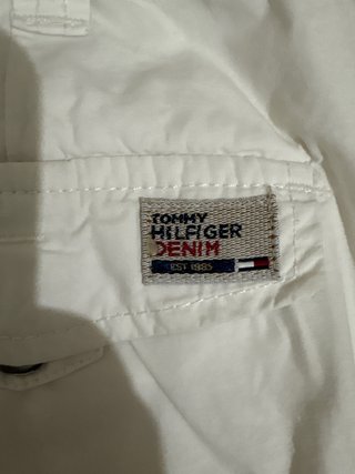 Pantalones Tommy Hilfiger Blancos