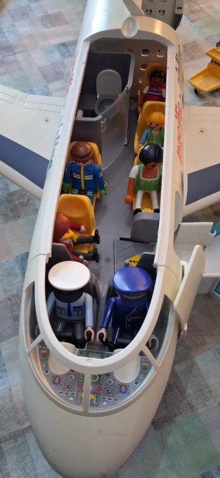 Pack Playmobil Aeropuerto, Avión y Torre Control