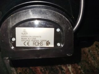 Parrilla Eléctrica Luxus Original