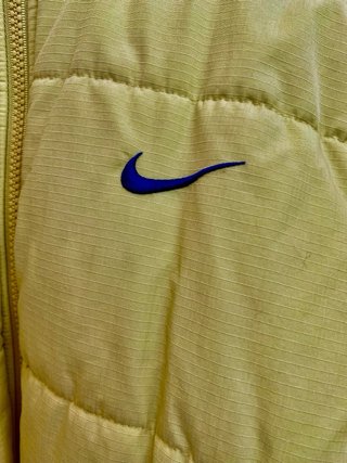 Chaqueta unisex Nike Amarilla Vintage Talla XS
