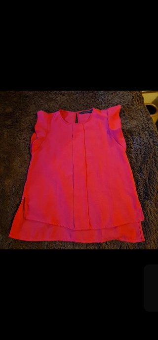 Blusa Zara Roja Talla M