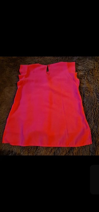 Blusa Zara Roja Talla M