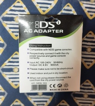 Cargador AC para Nintendo DSi / 2DS / 3DS