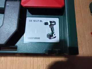 Maleta Metabo Metalbox para taladro