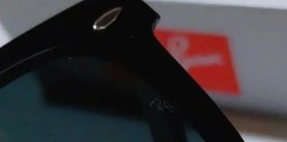 Ray-Ban Wayfarer 2140 Misura 50 22 Lenti nere