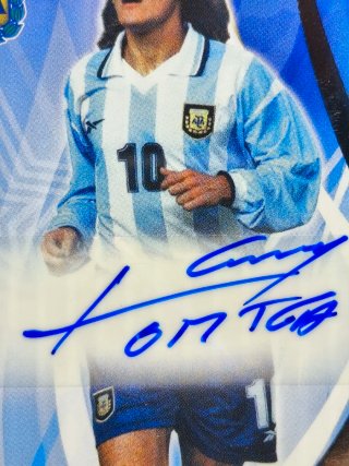ARIEL ORTEGA - AUTOGRAFO ORIGINAL - TOPPS LINEAGE