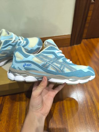 Asics Zapatillas Deportivas Azul y Blanco