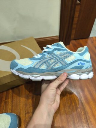 Asics Zapatillas Deportivas Azul y Blanco