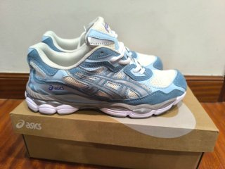 Asics Zapatillas Deportivas Azul y Blanco