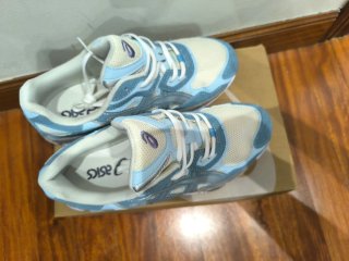 Asics Zapatillas Deportivas Azul y Blanco